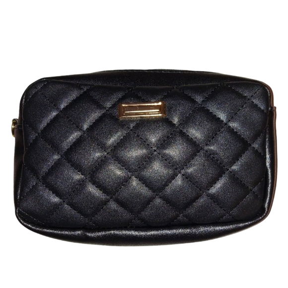 Handbags - Black Quilted Purse -NEW